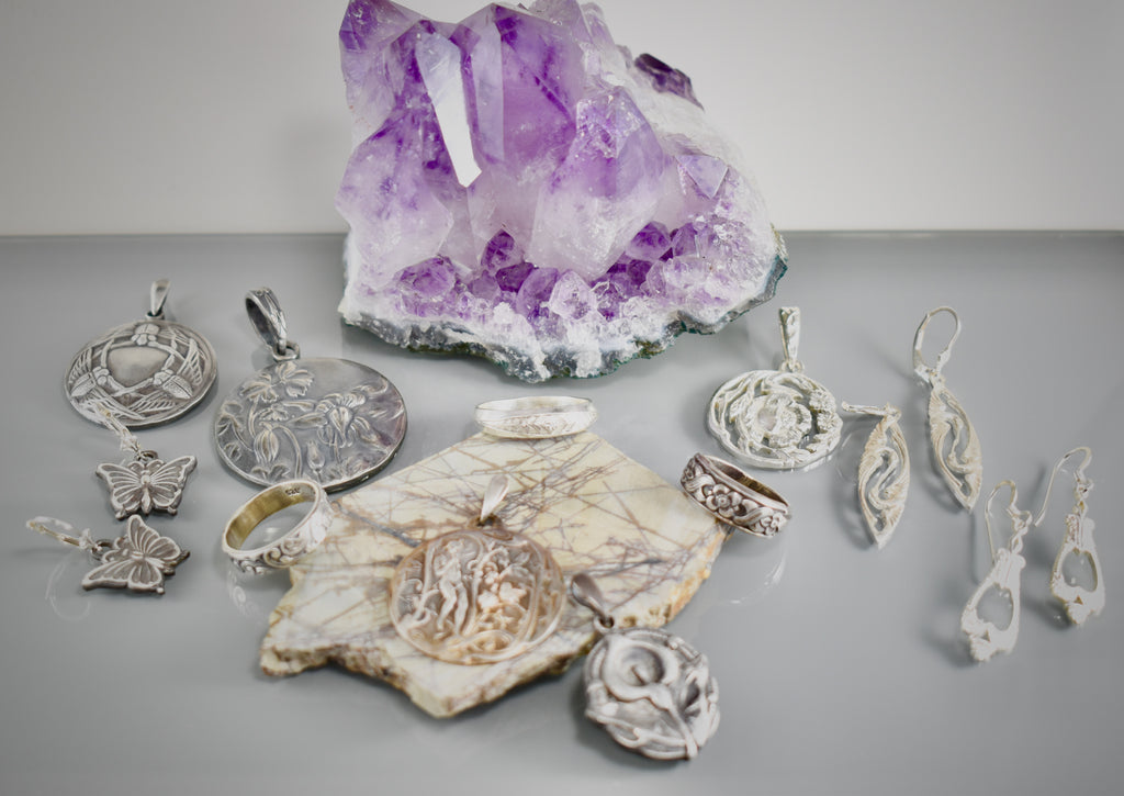 A selection of jewelry